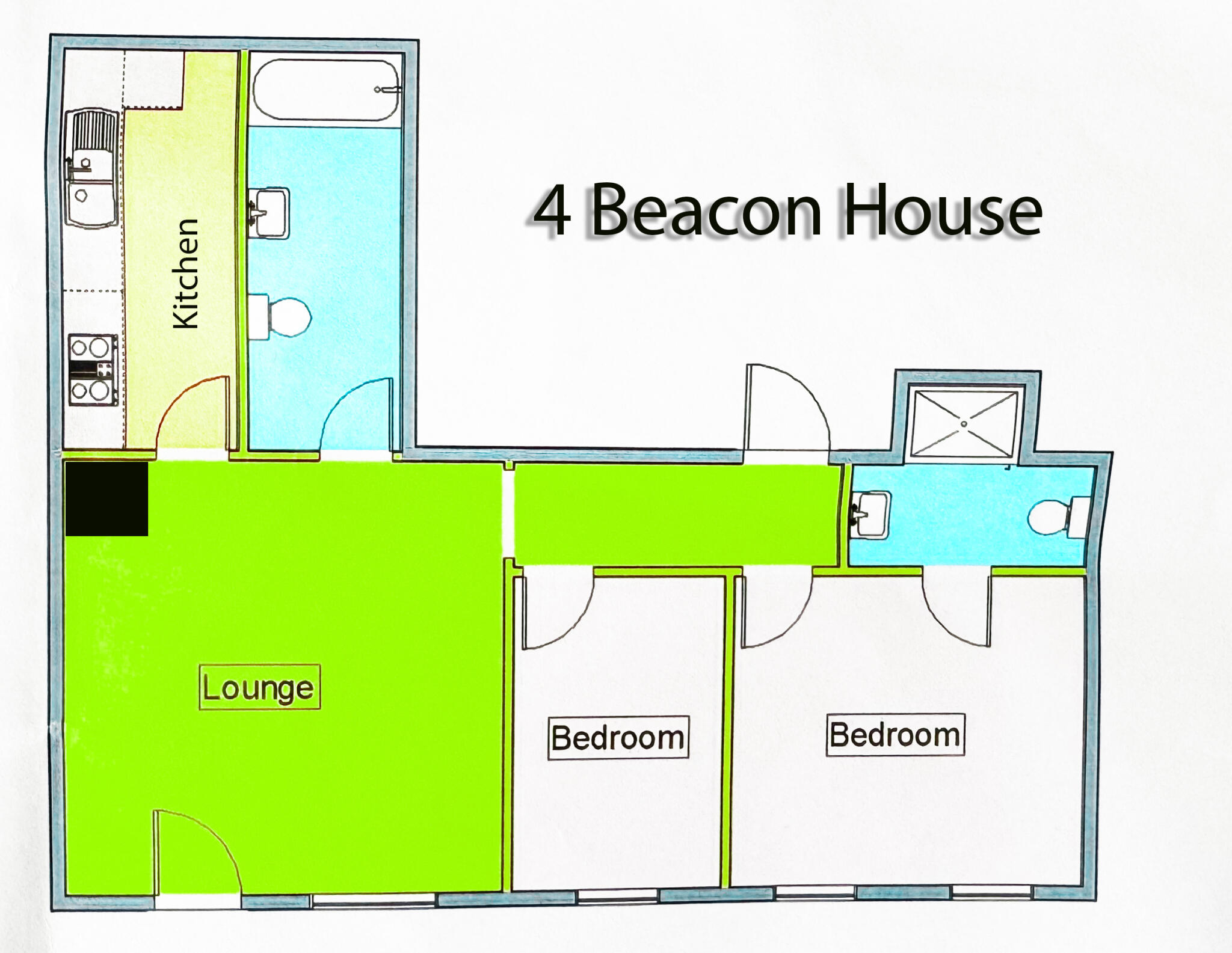 Beacon House, High Road West, Felixstowe floorplan