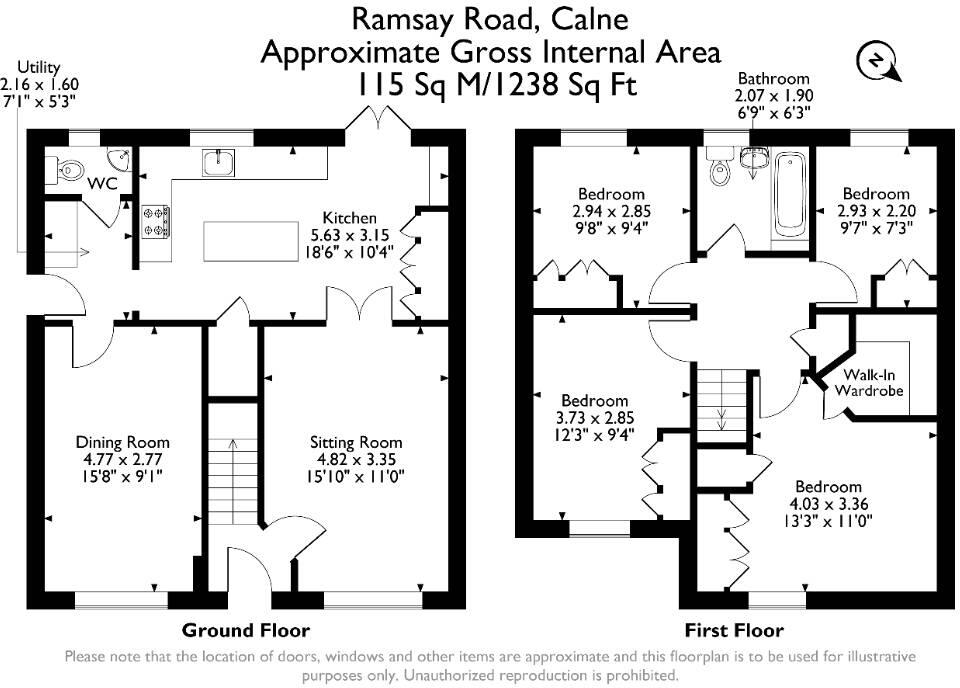 Ramsay Road, Calne, SN11 floorplan