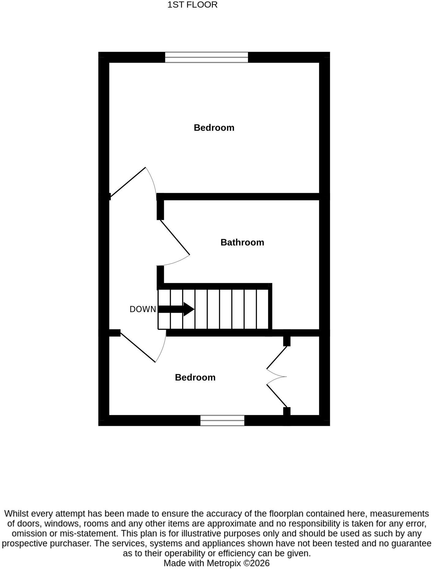50 Main Street, Cononley, BD20 8LL floorplan