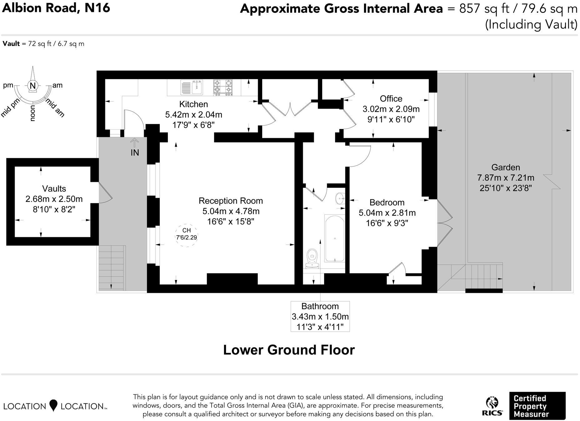 Albion Road, London, N16 floorplan