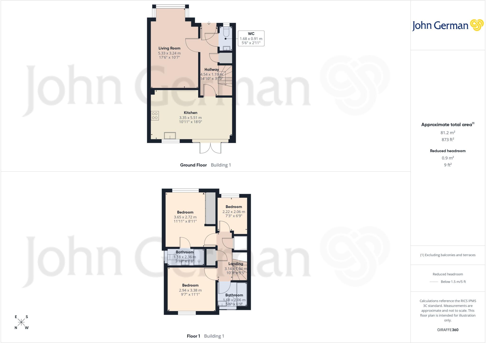 Hillside Road, Tatenhill floorplan