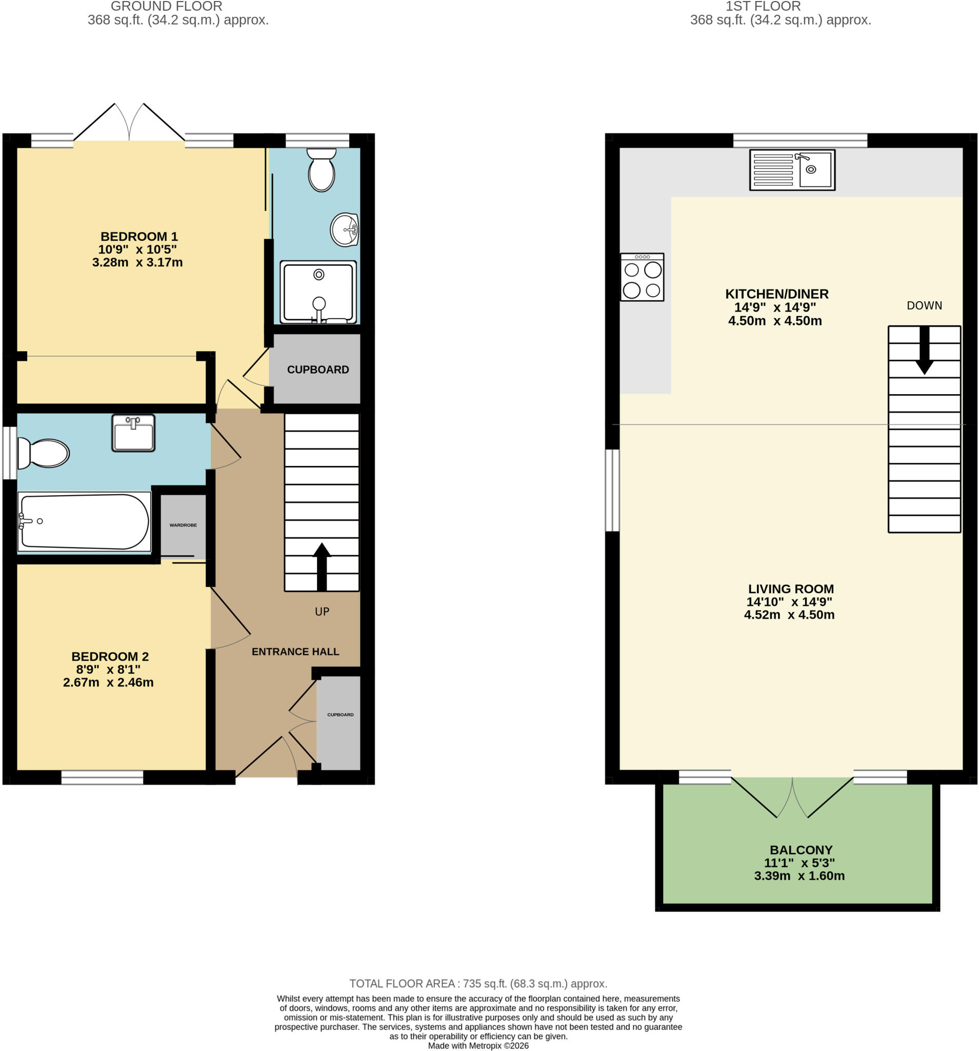 Greenway Drive, Westward Ho, Bideford, Devon, EX39 floorplan