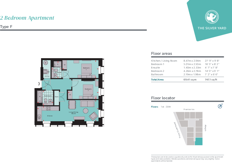 The Silver Yard, Birmingham Birmingham B4 floorplan
