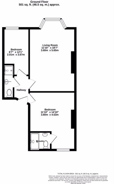 Northumberland Place, Teignmouth floorplan