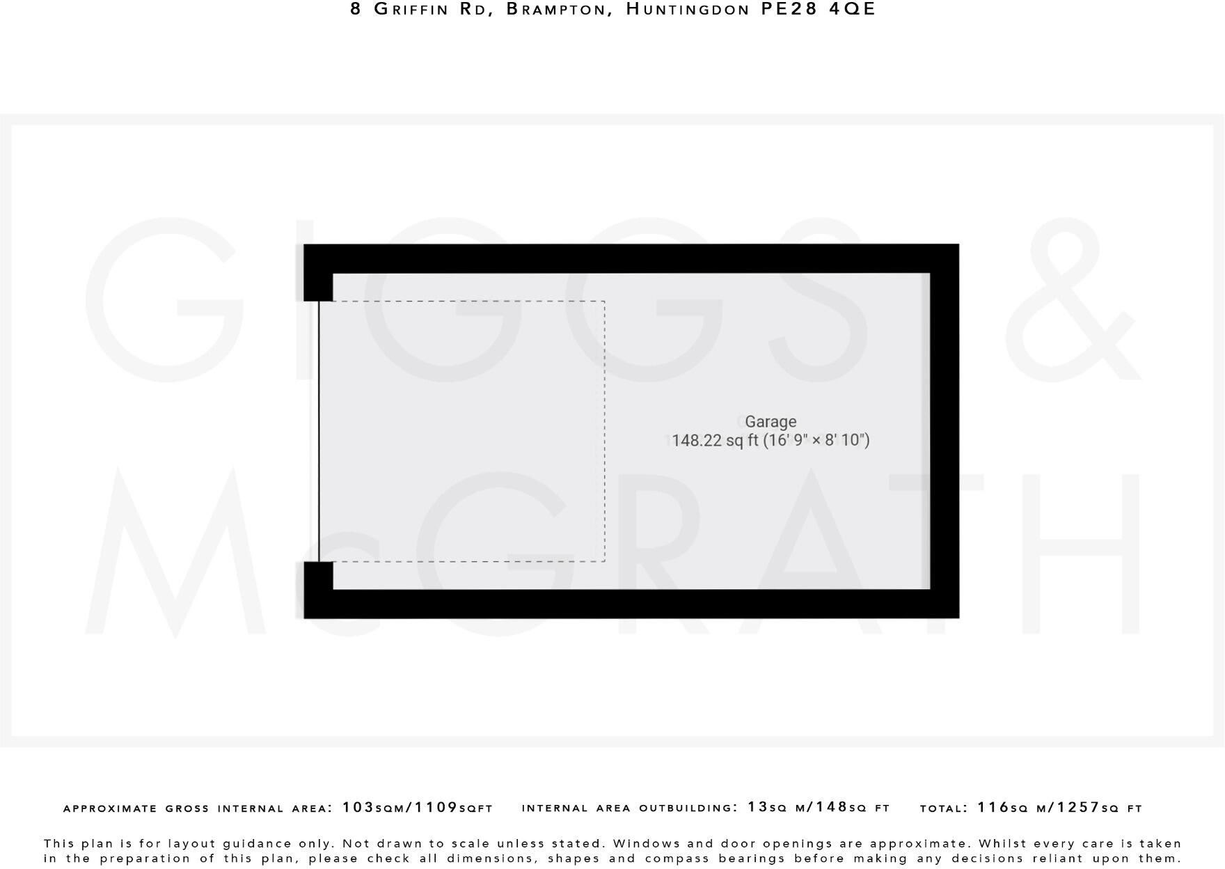 Griffin Road, Brampton, Cambridgeshire, PE28 4QP floorplan