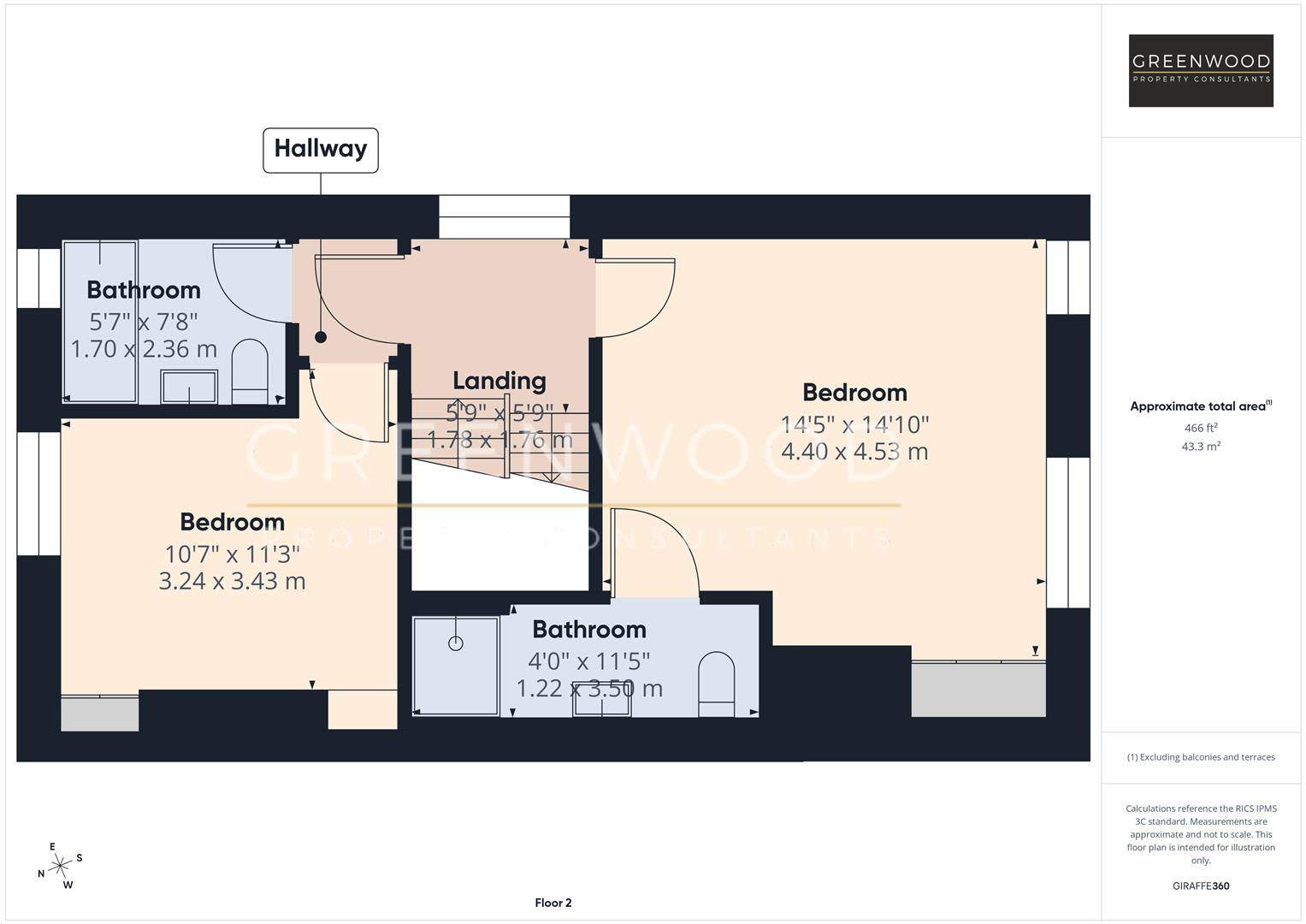 Lexden Road, Colchester floorplan