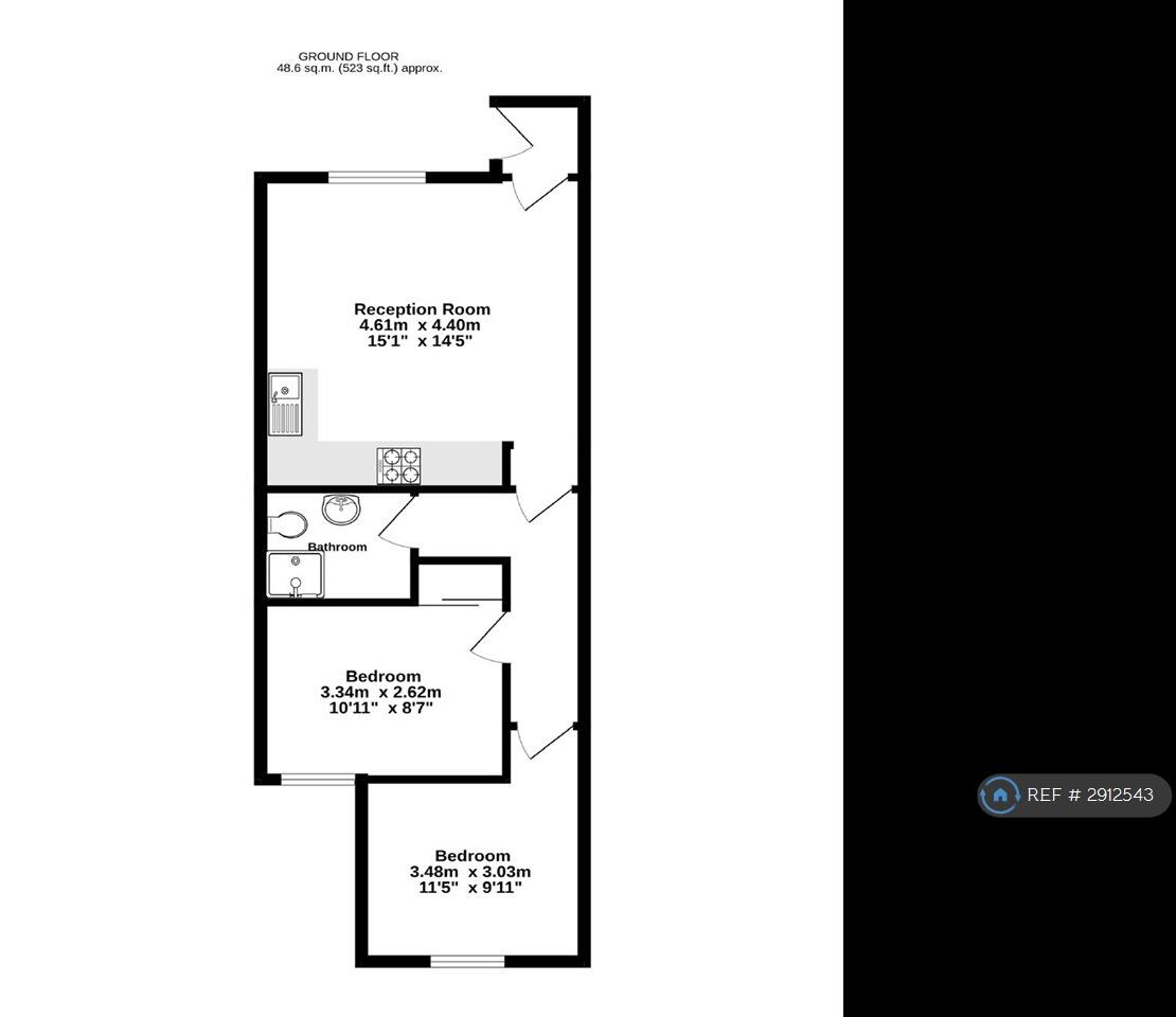Oval, East Croydon, CR0 floorplan
