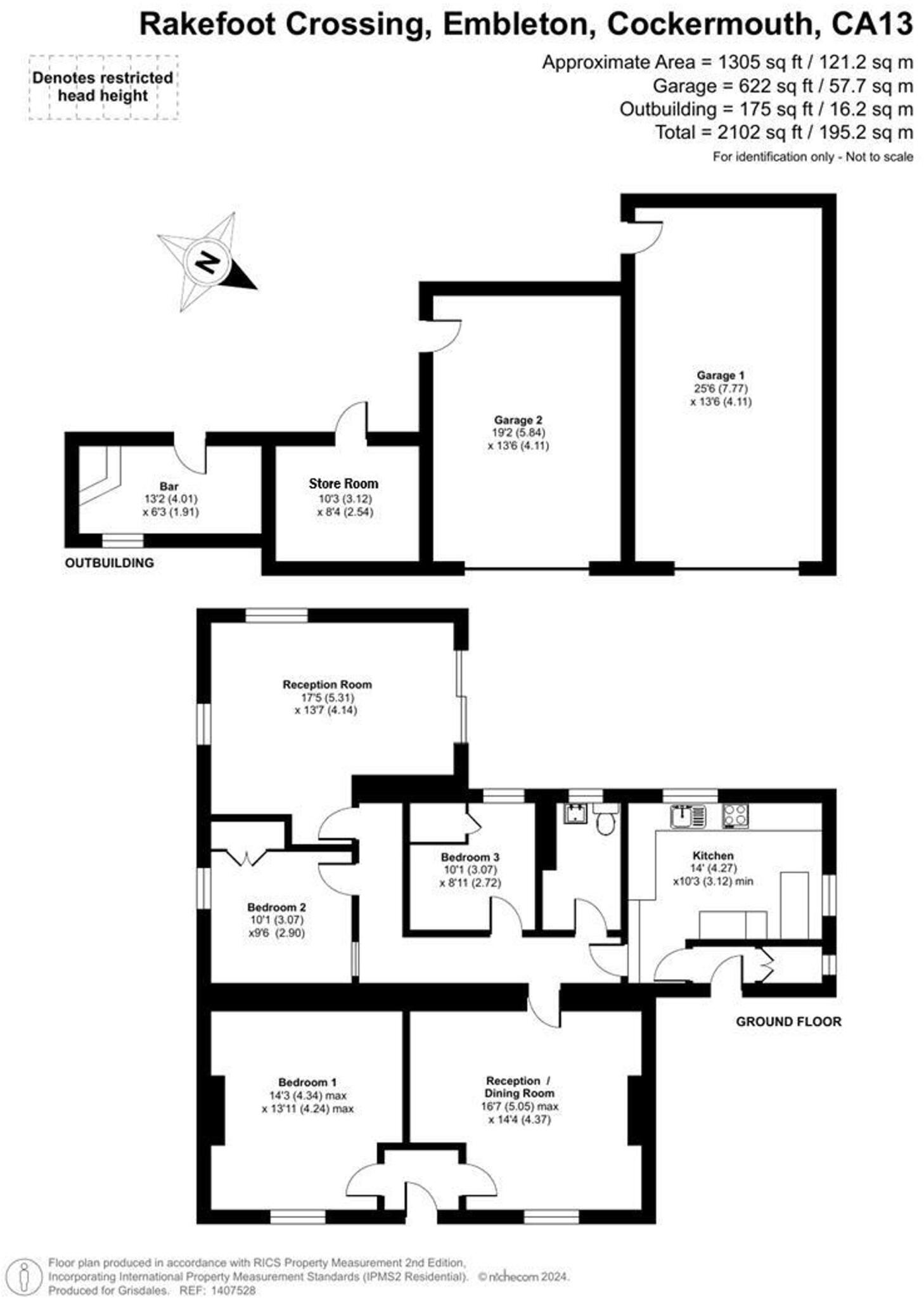 Embleton, Cockermouth, CA13 floorplan