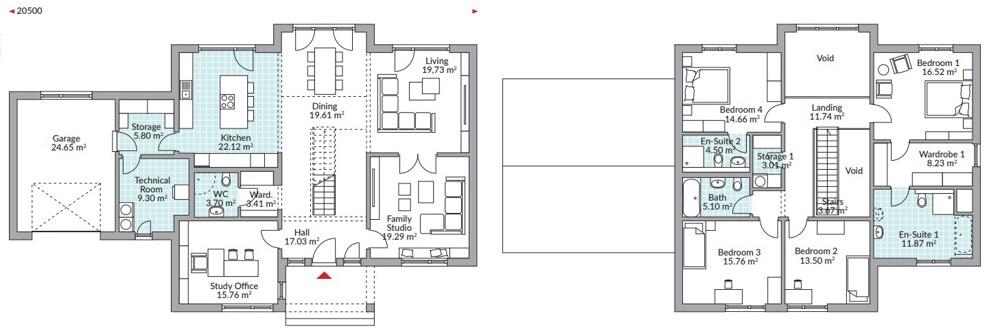 The Aviary, Plot 1, Chrishall Road, Fowlmere, Royston, Cambridgeshire, SG8 7RY floorplan
