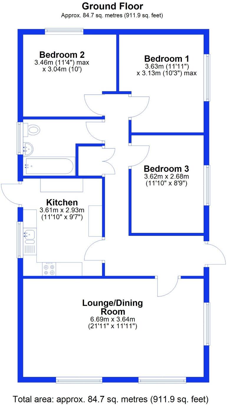 The Brook, Sutton, Ely, Cambridgeshire floorplan
