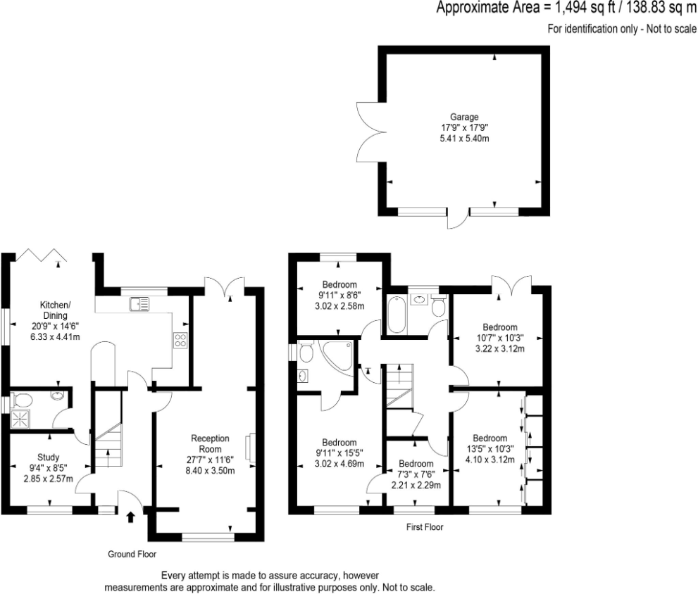 Stepgates, Chertsey, KT16 floorplan