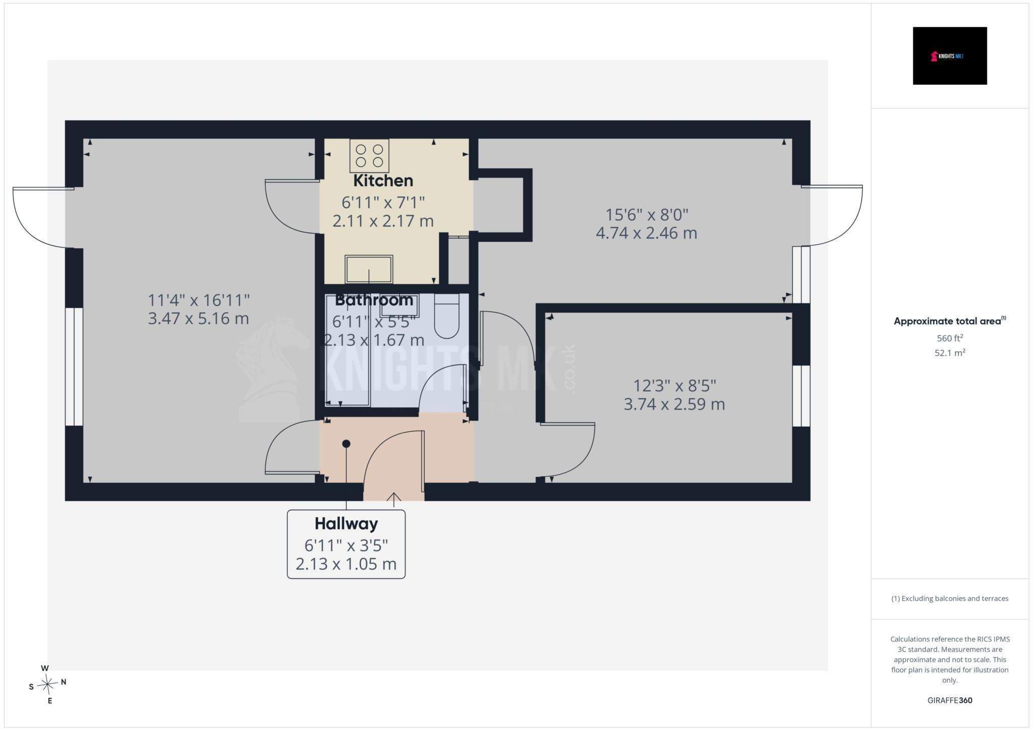 Fulwoods Drive, Leadenhall floorplan