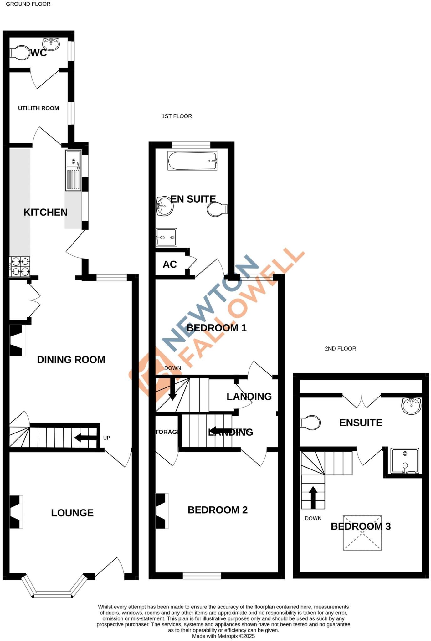The Green, Stathern floorplan