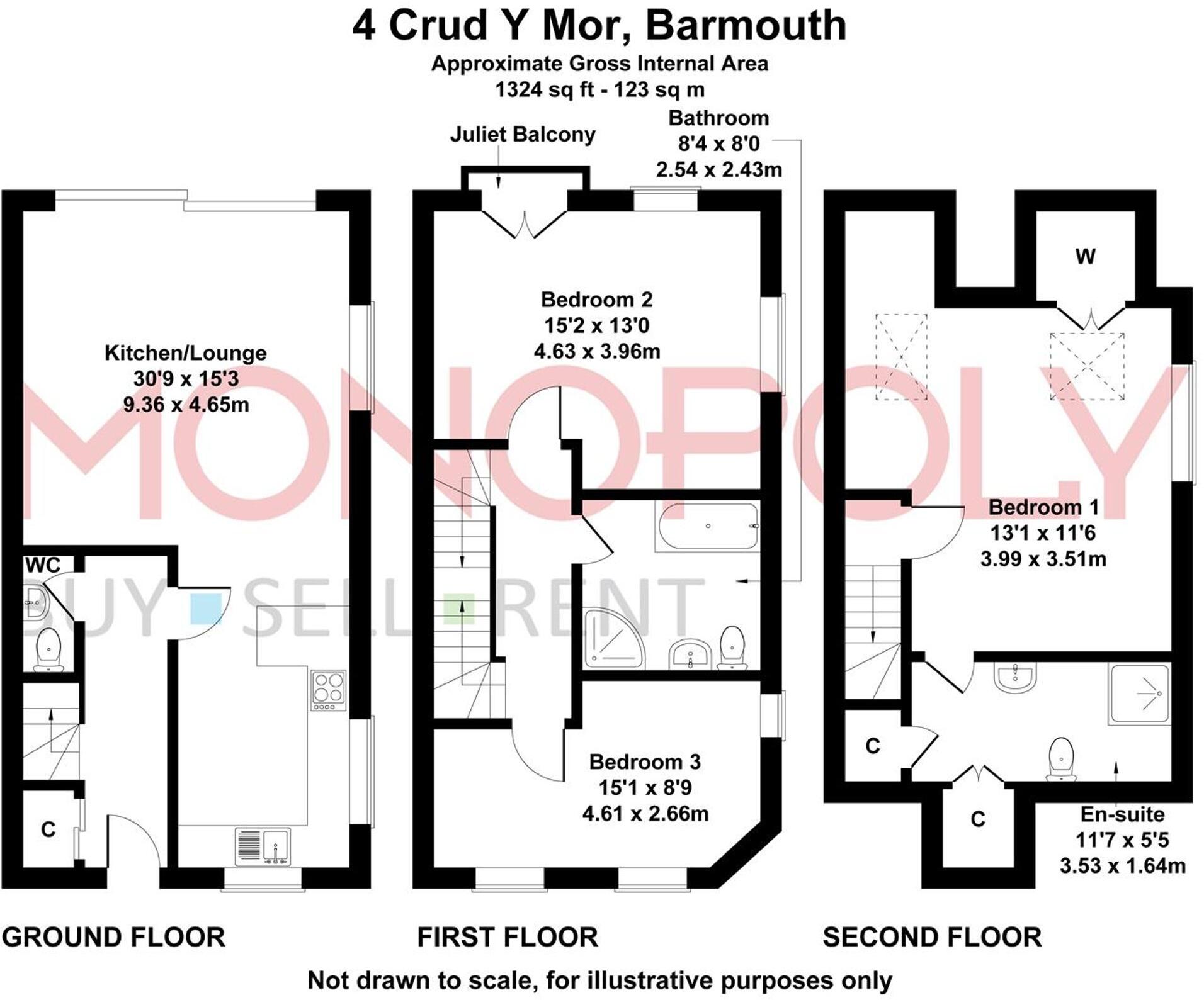 Barmouth, LL42 floorplan
