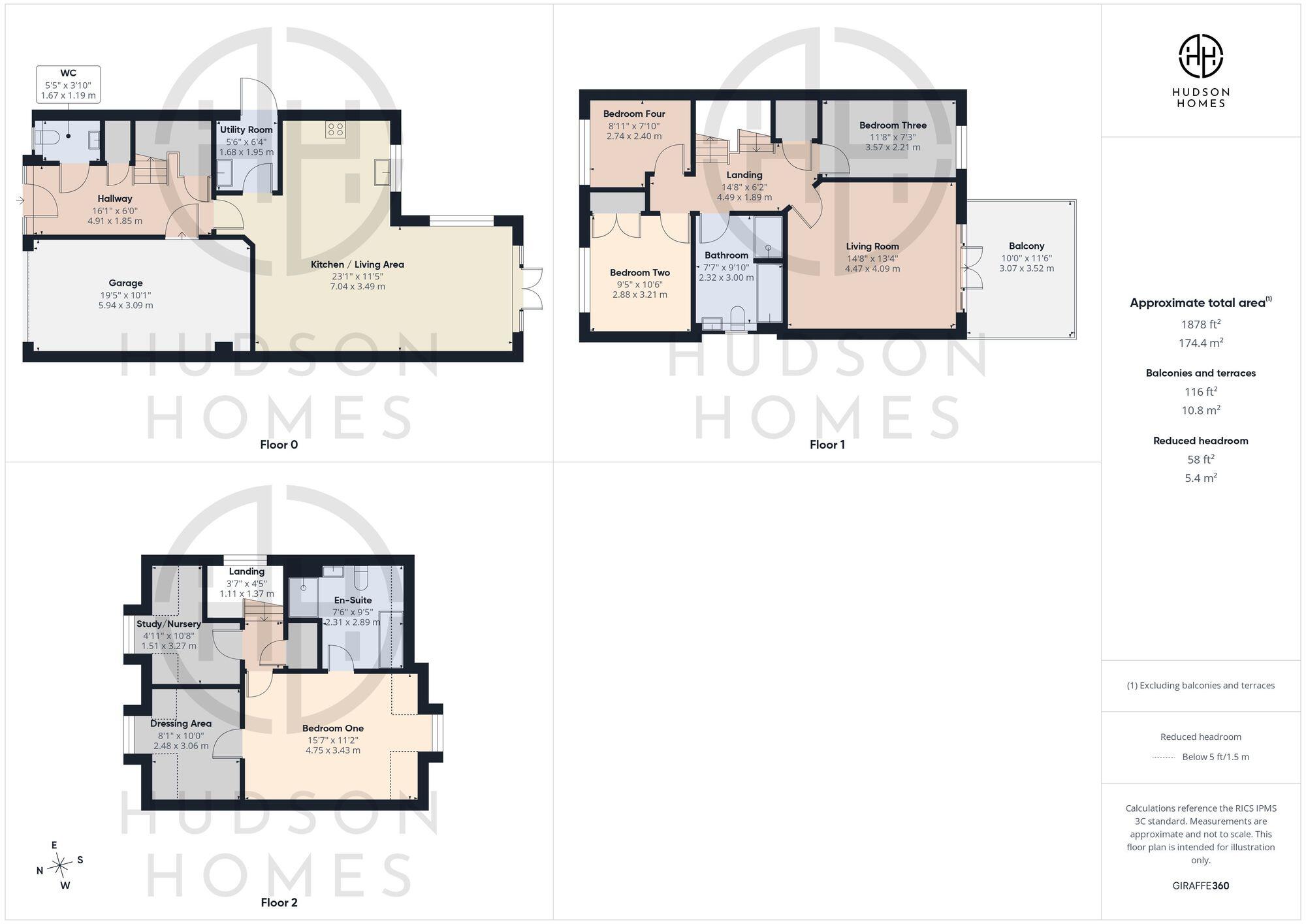 Hewitt Close, Hampton Heights, PE7 floorplan