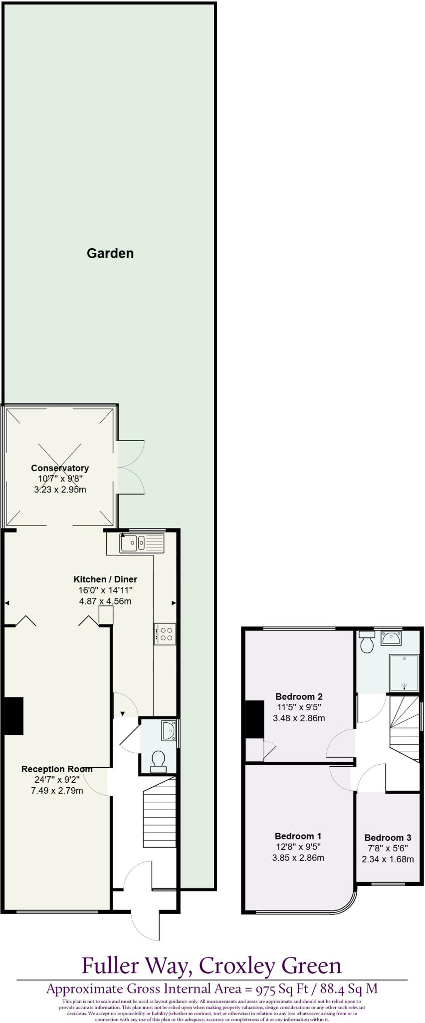 Fuller Way, Croxley Green floorplan