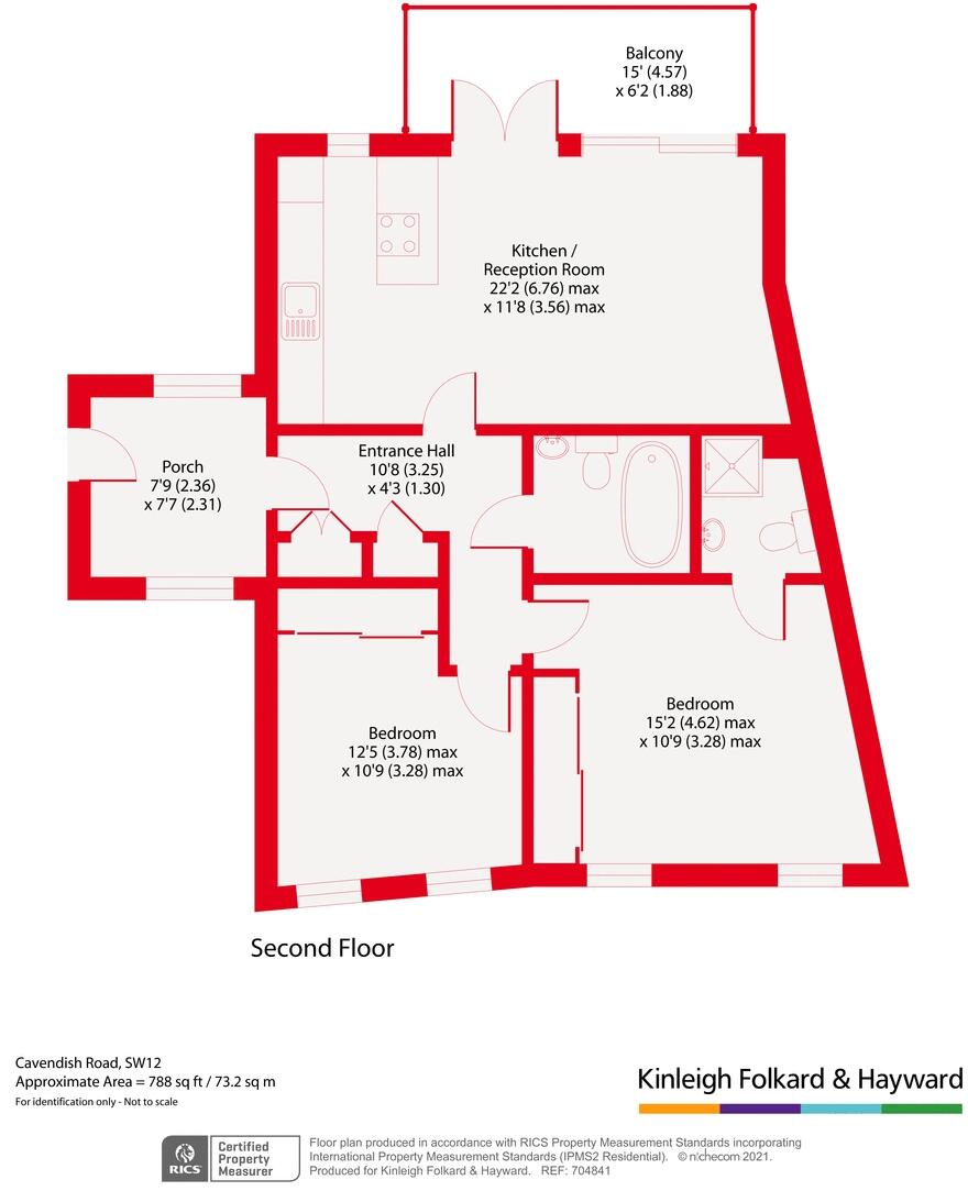 Cavendish Road, Balham, London, SW12 floorplan