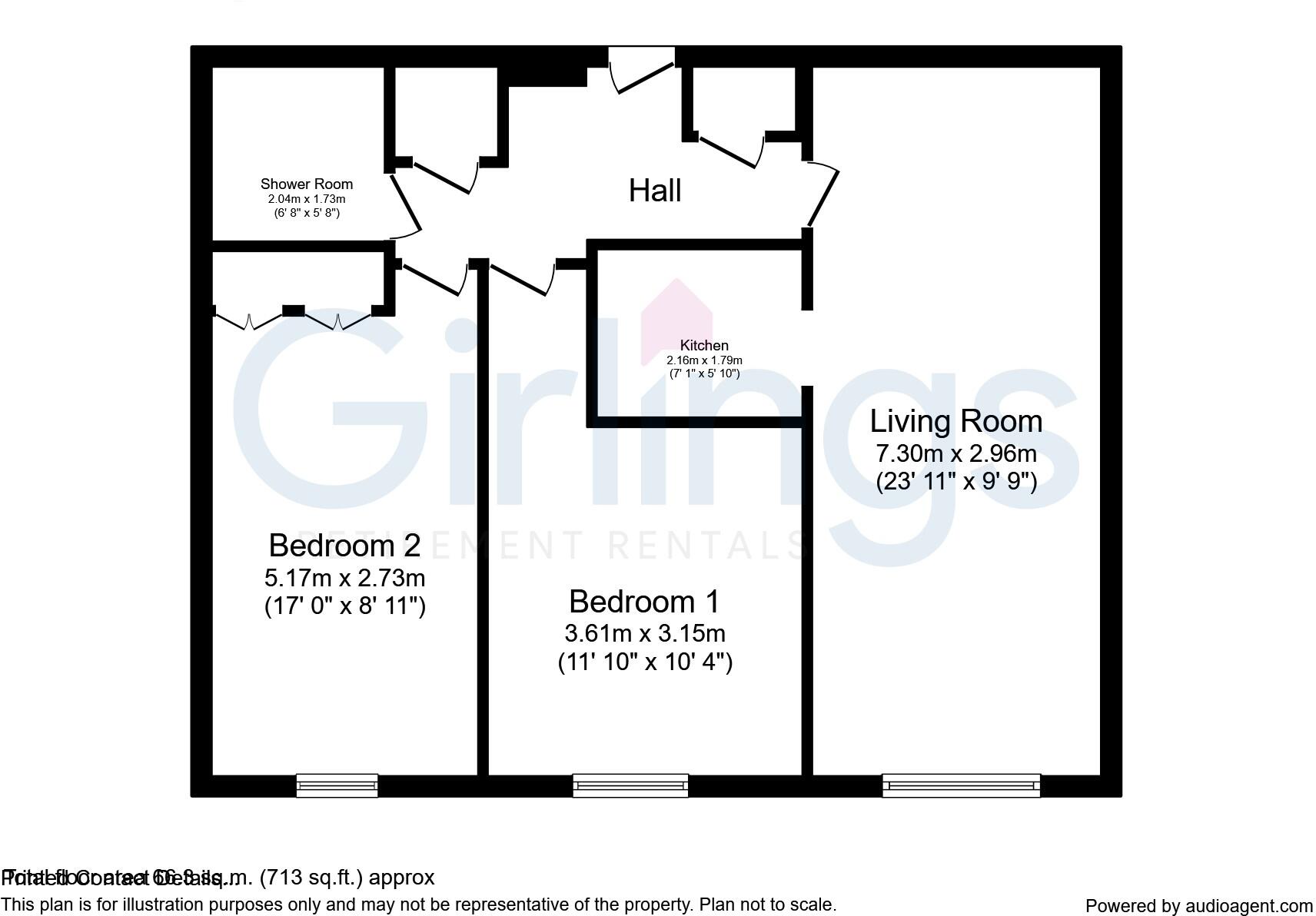 Homeclyst House, Alphington Street  floorplan