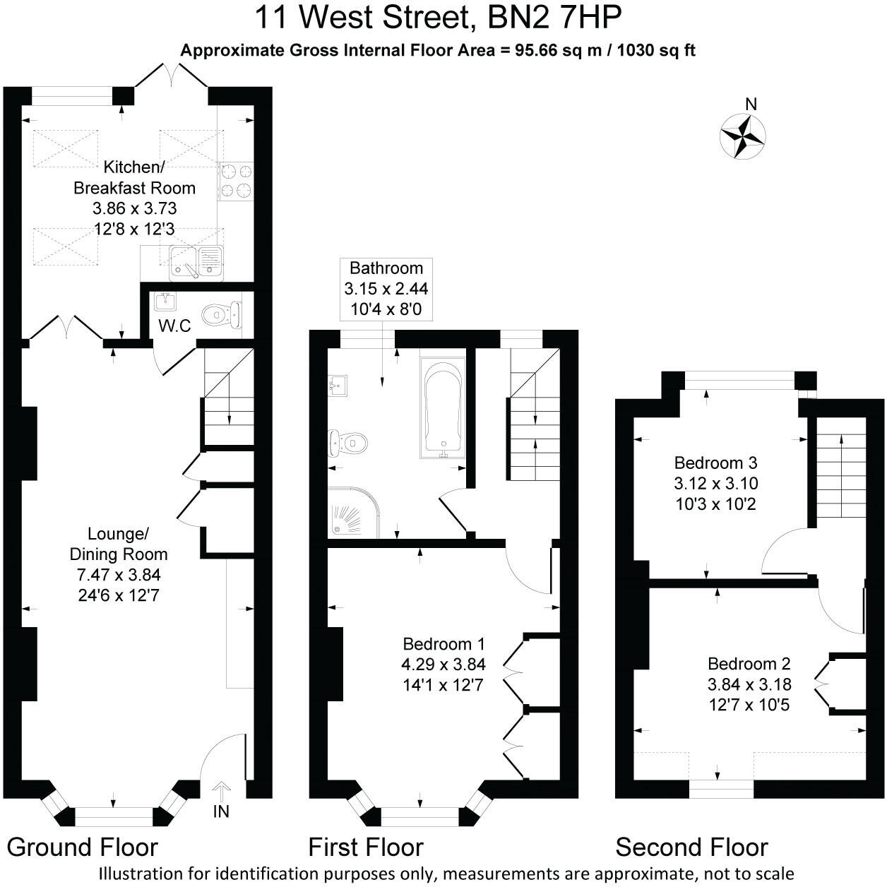 West Street, Rottingdean Brighton, East Sussex, BN2 floorplan