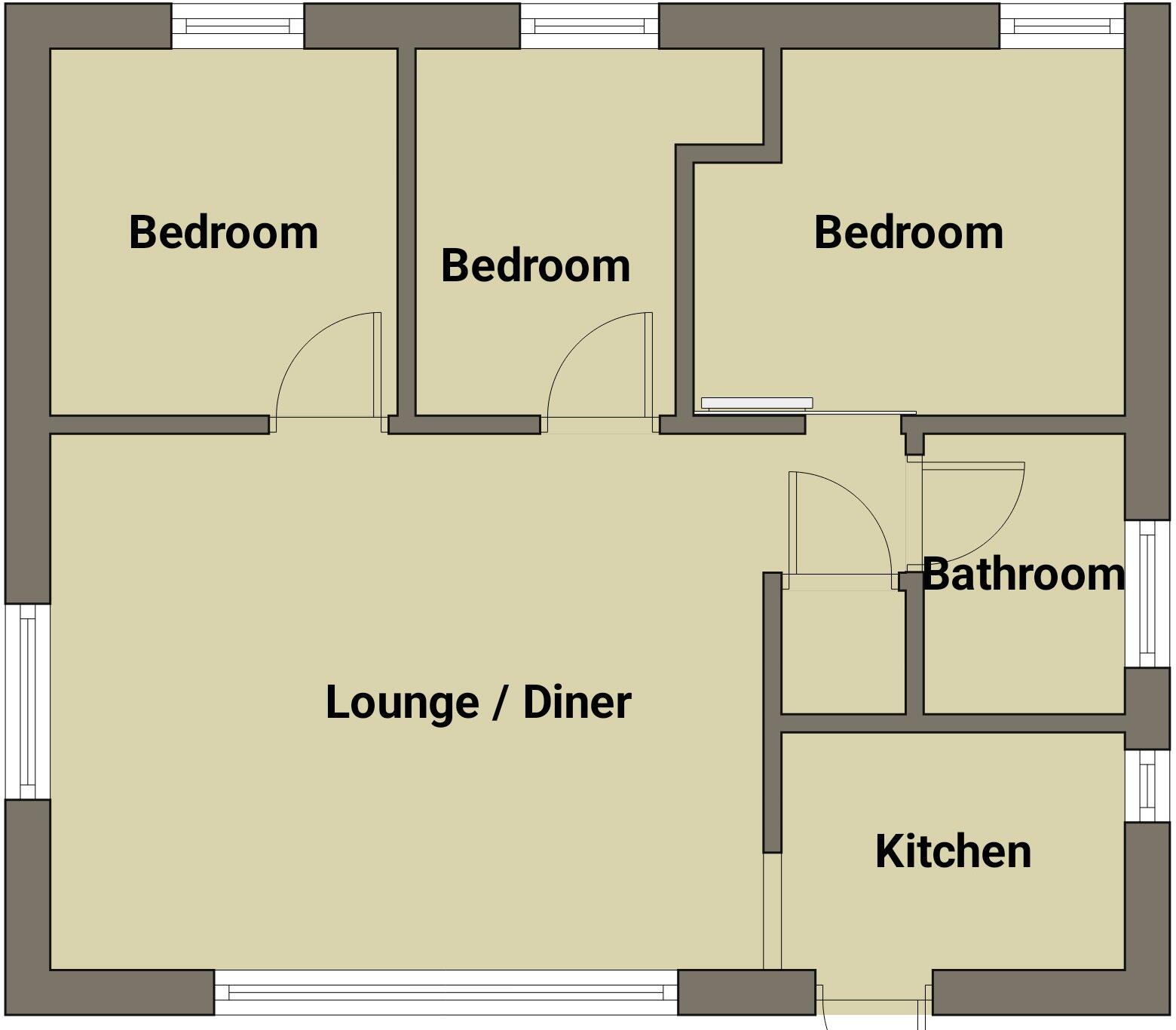 Timber Hill, Portfield Gate, Haverfordwest floorplan