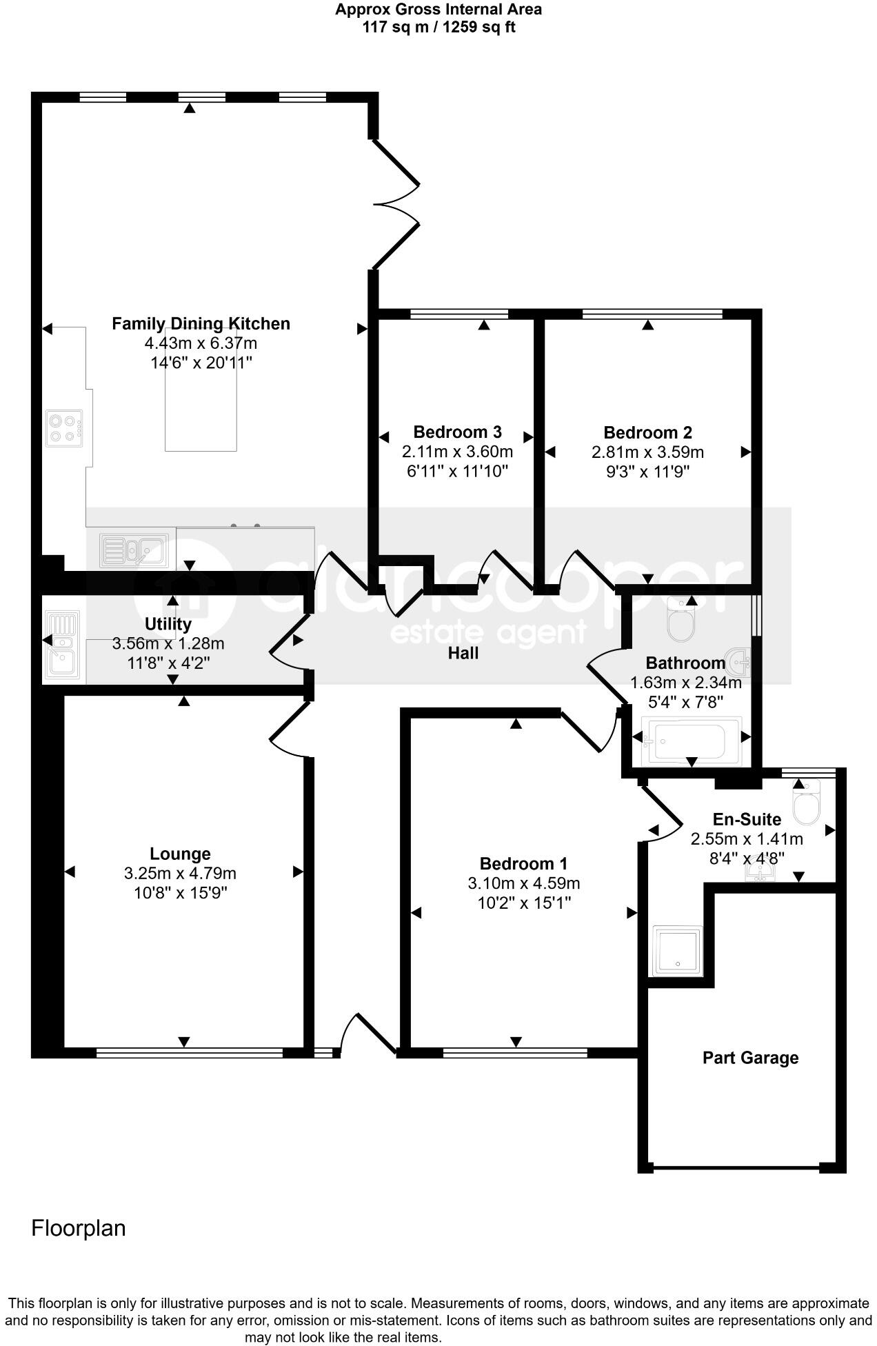 Ambleside Way, St Nicolas Park, Nuneaton, CV11 6AT floorplan