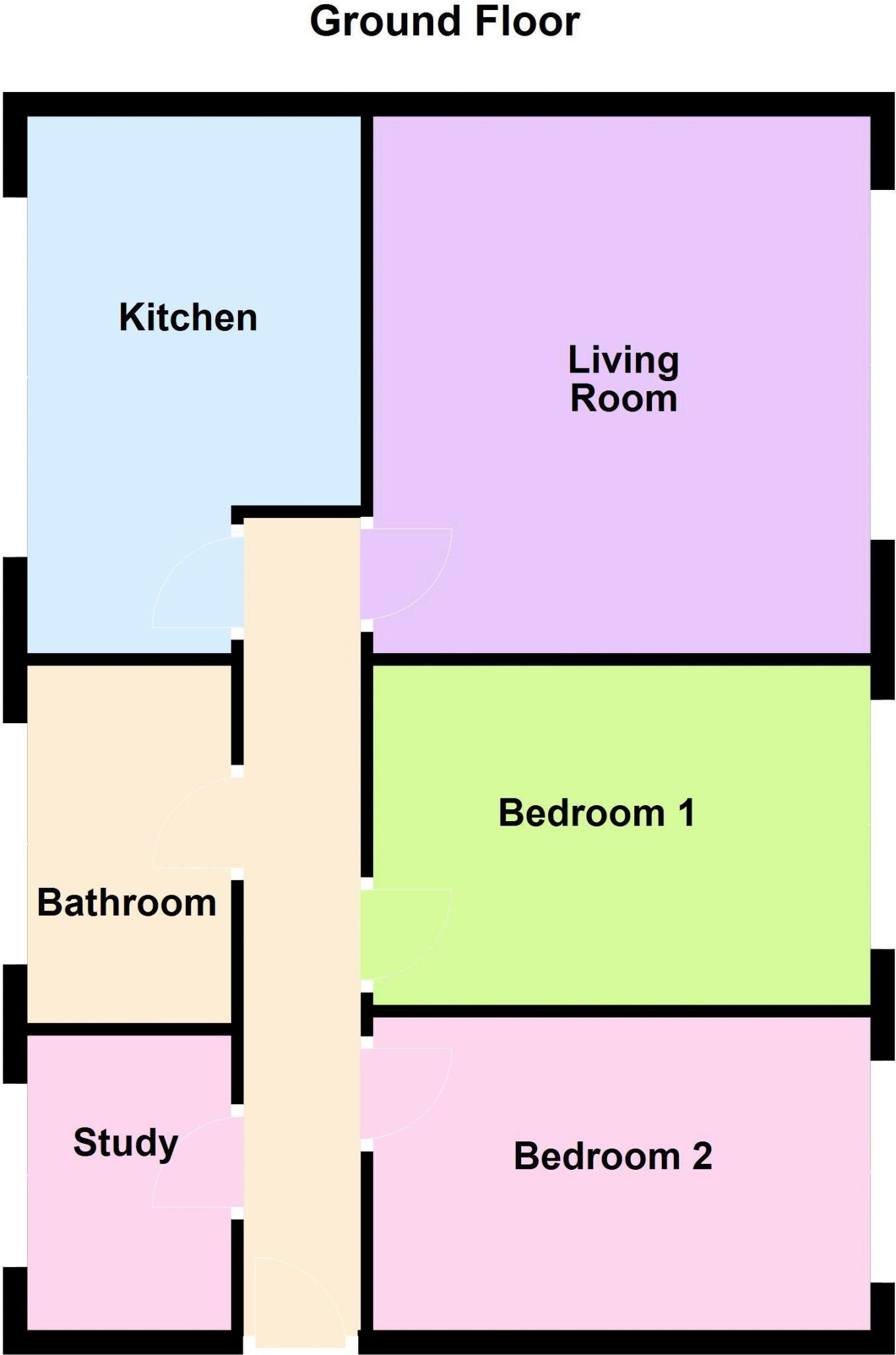 Broad Way, Pelsall floorplan