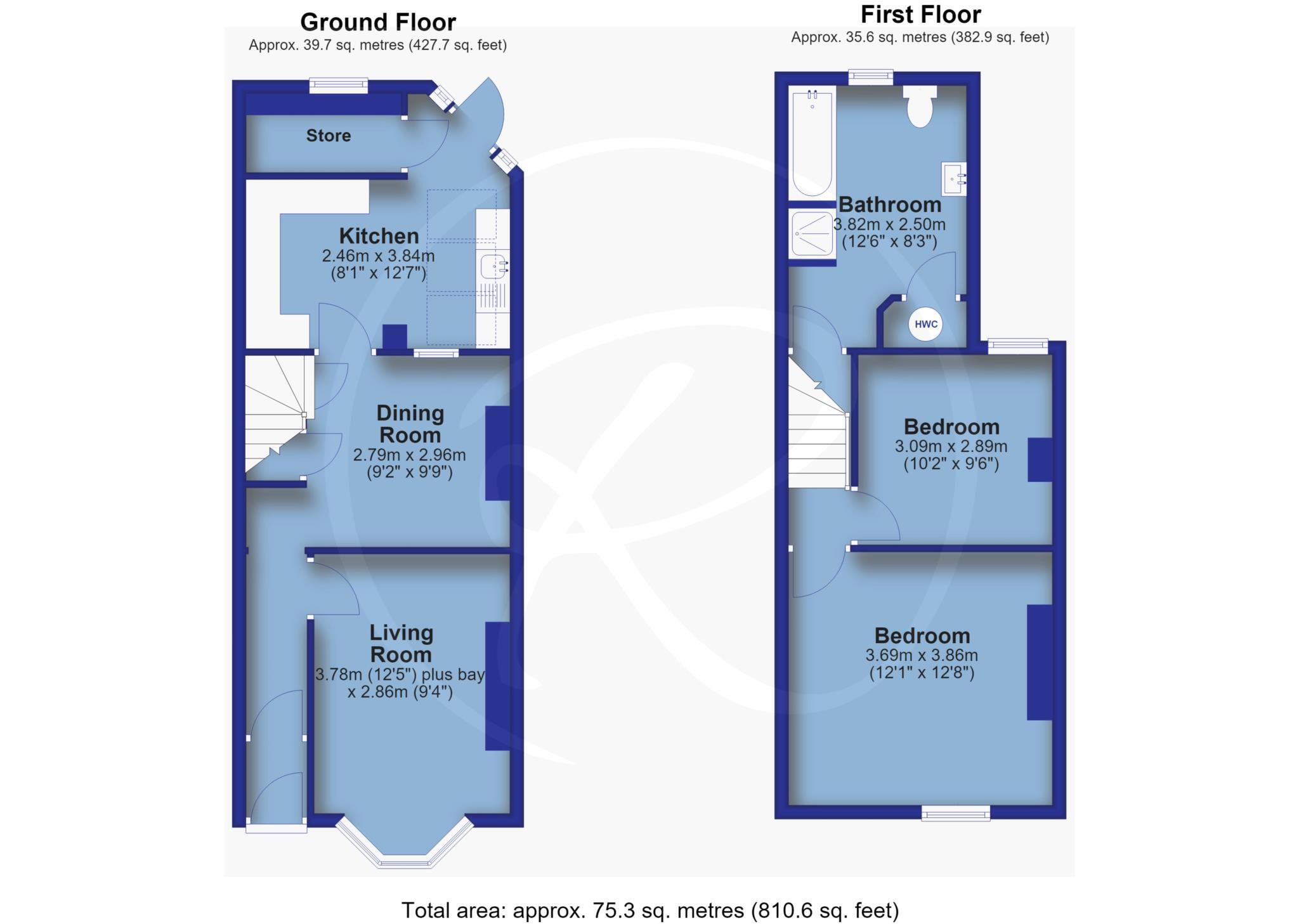 Meddon Street, Bideford floorplan