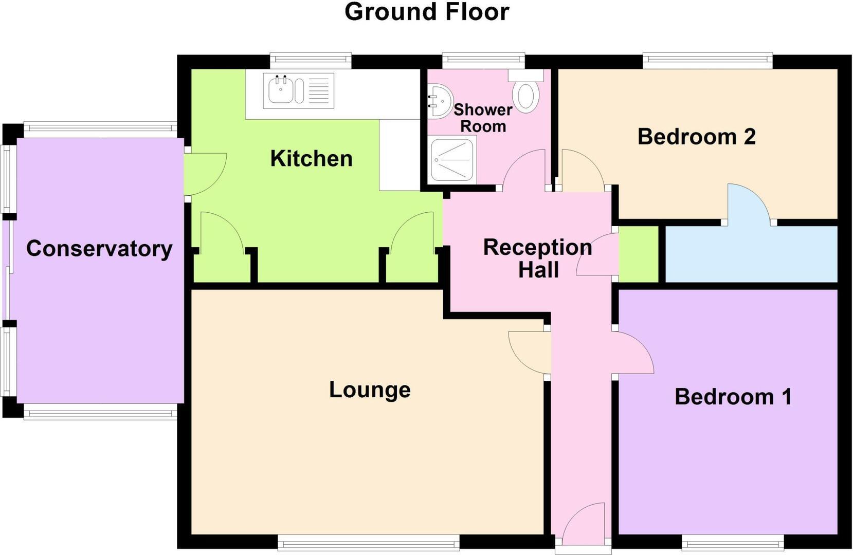 6 Churchill Drive, Martin Dales, Woodhall Spa floorplan