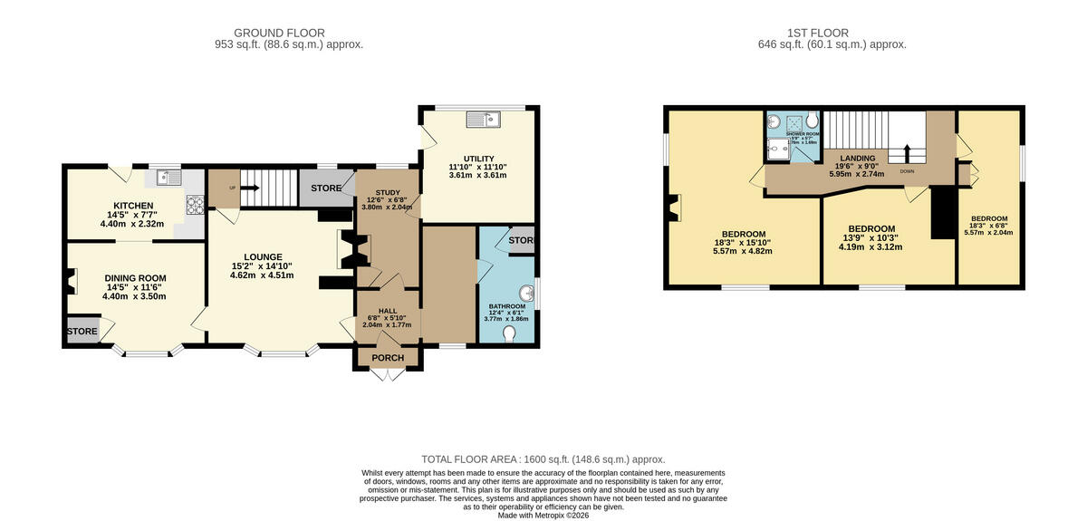 Main Street, Tatenhill, DE13 floorplan