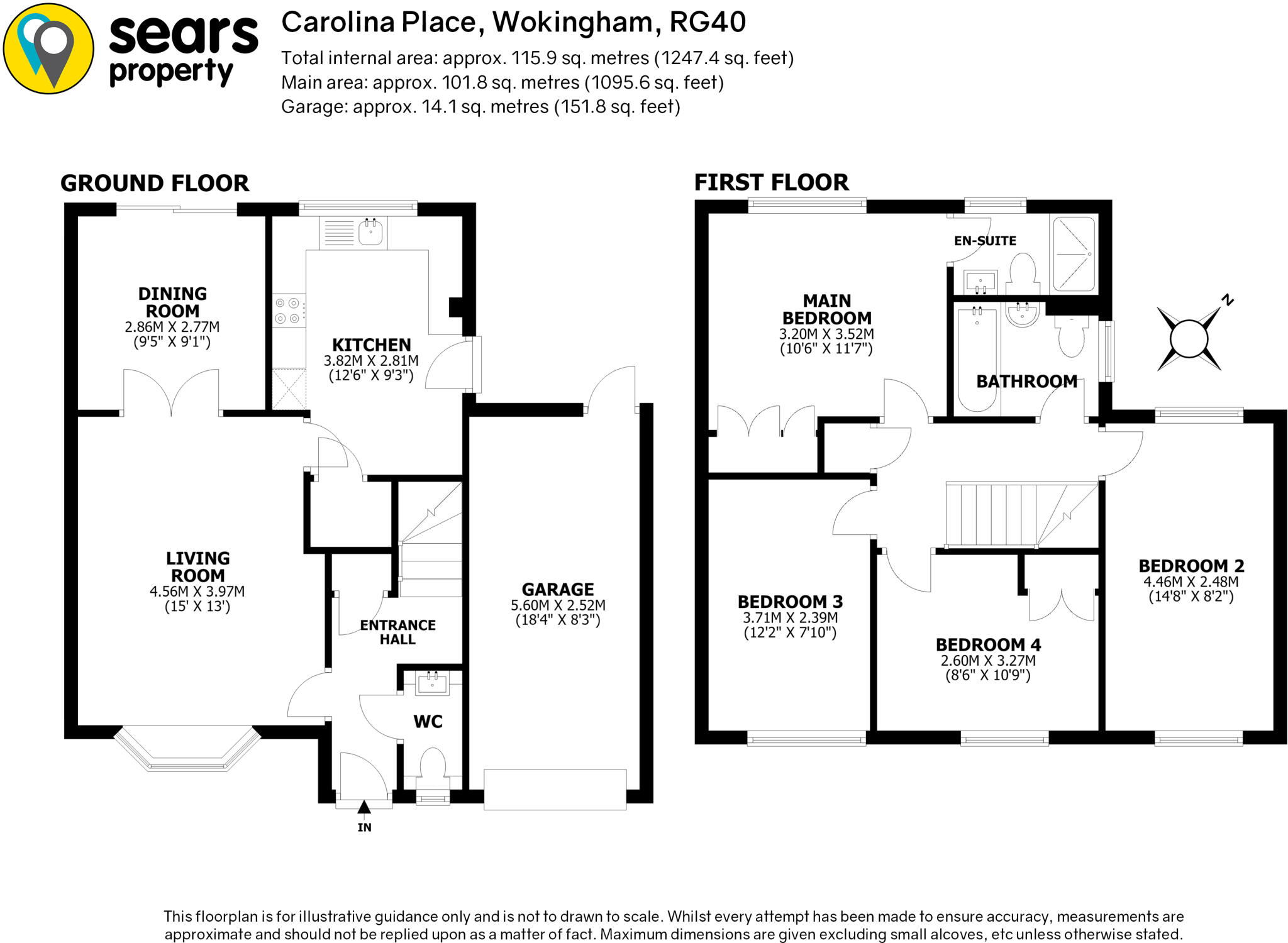 Carolina Place, Finchampstead, RG40 floorplan