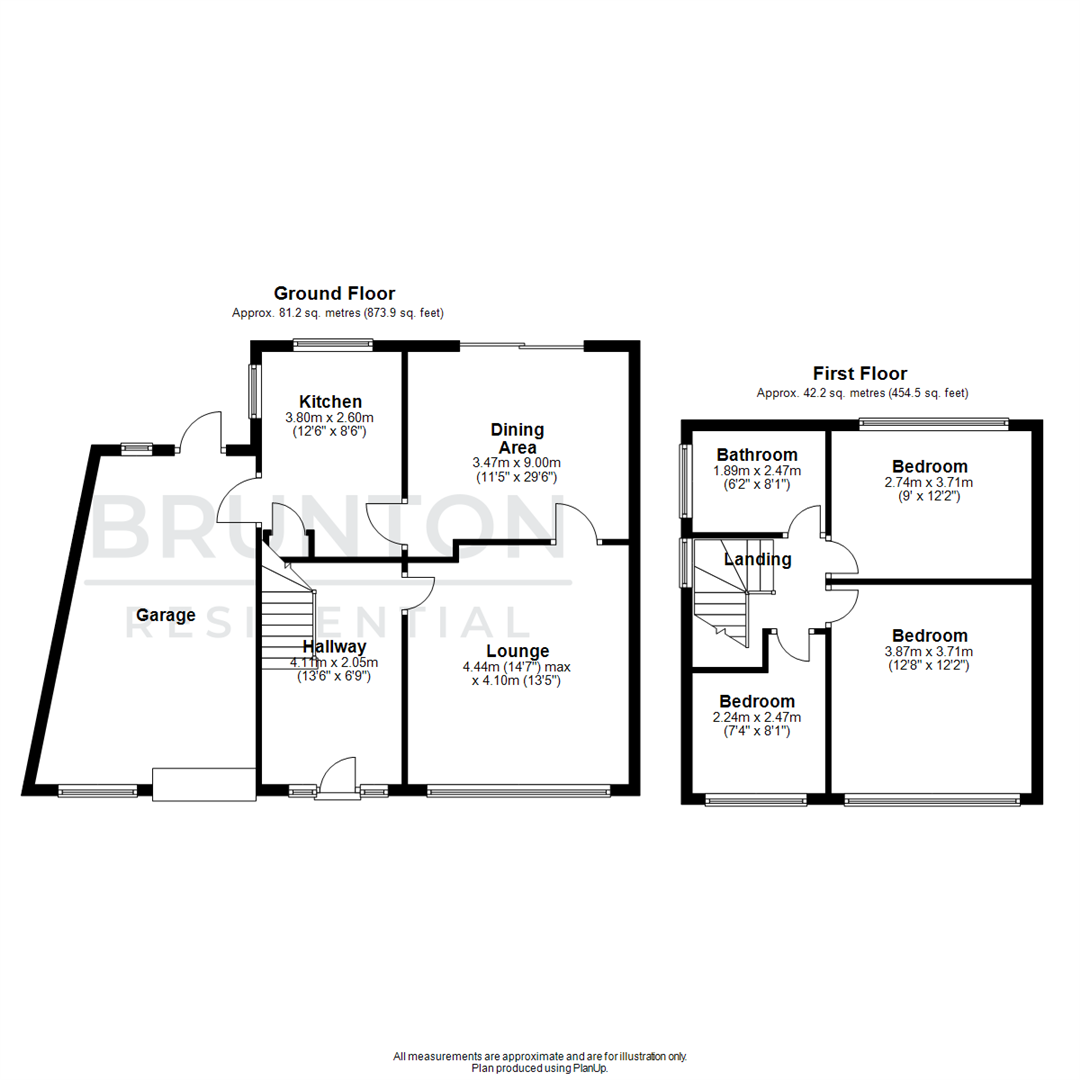 Cranwell Drive, Wideopen, NE13 floorplan