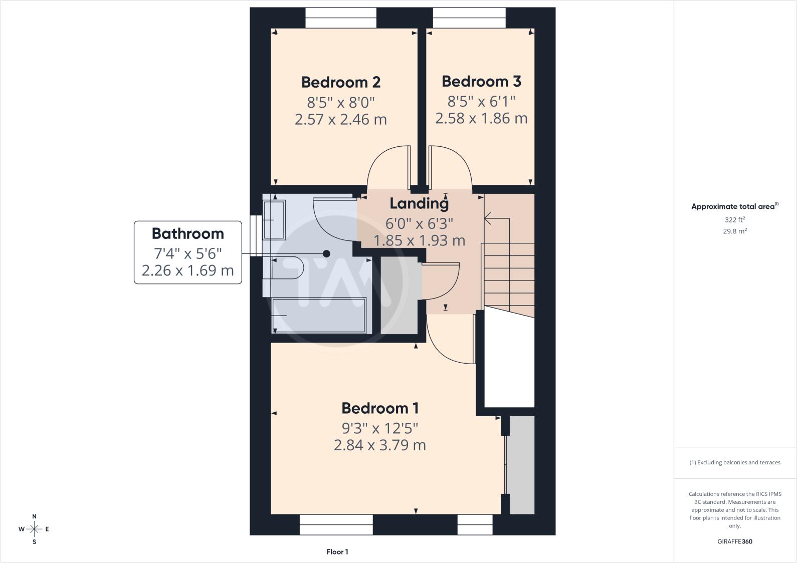 Brunel Drive, Biggleswade, Bedfordshire, SG18 floorplan