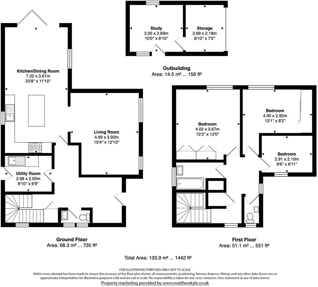 Gun Road, Knebworth floorplan