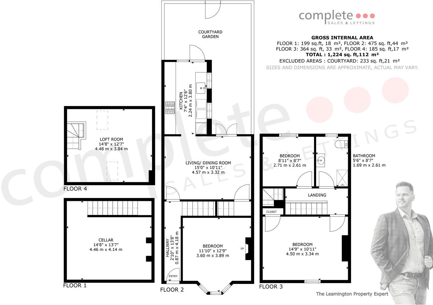 Gordon Street, Leamington Spa floorplan