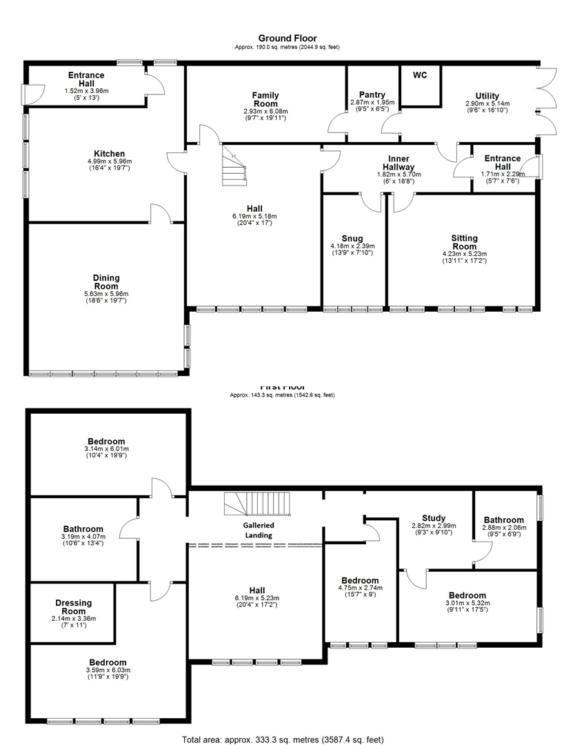 Wadsworth Banks Farm, Raw Lane, Mytholmroyd, Hebden Bridge floorplan