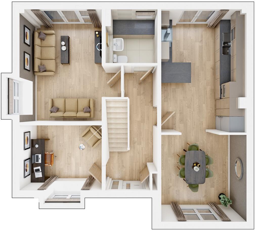 Backwell Grove, 
Rodney Grove, 
Backwell, 
BS48 3HL floorplan