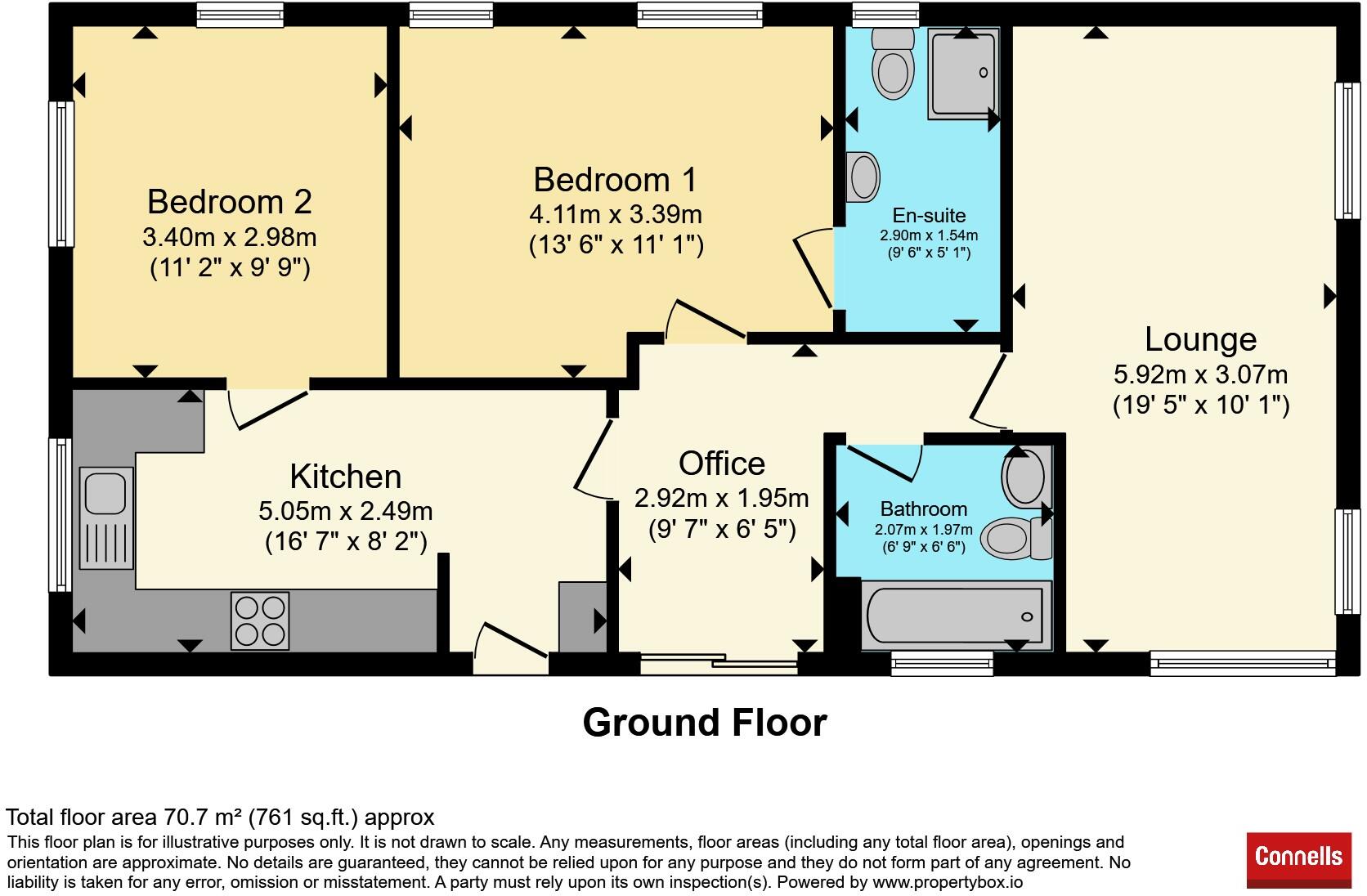 Fengate Mobile Home Park, PETERBOROUGH floorplan