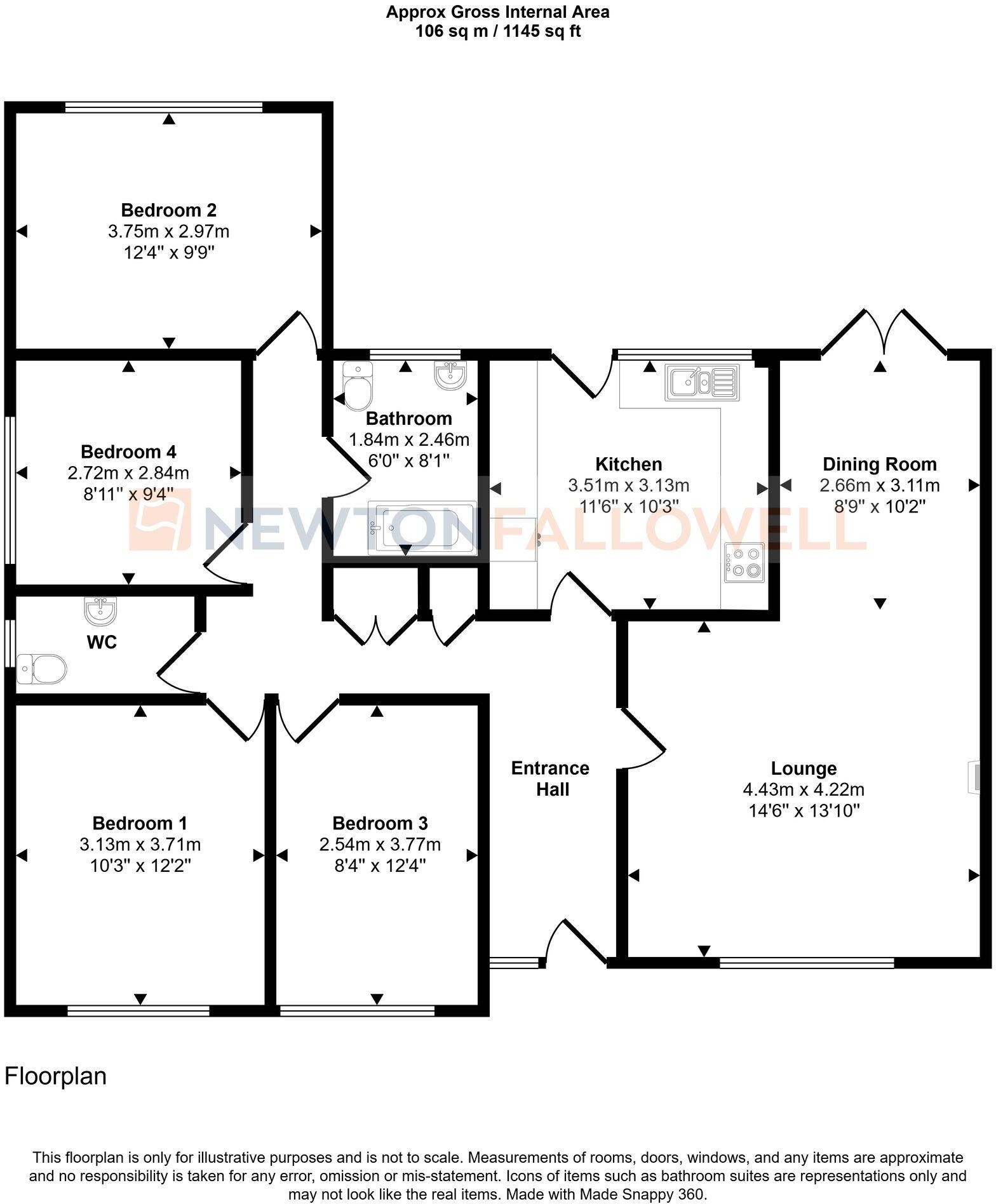 Station Road, Whittlesey, PE7 floorplan