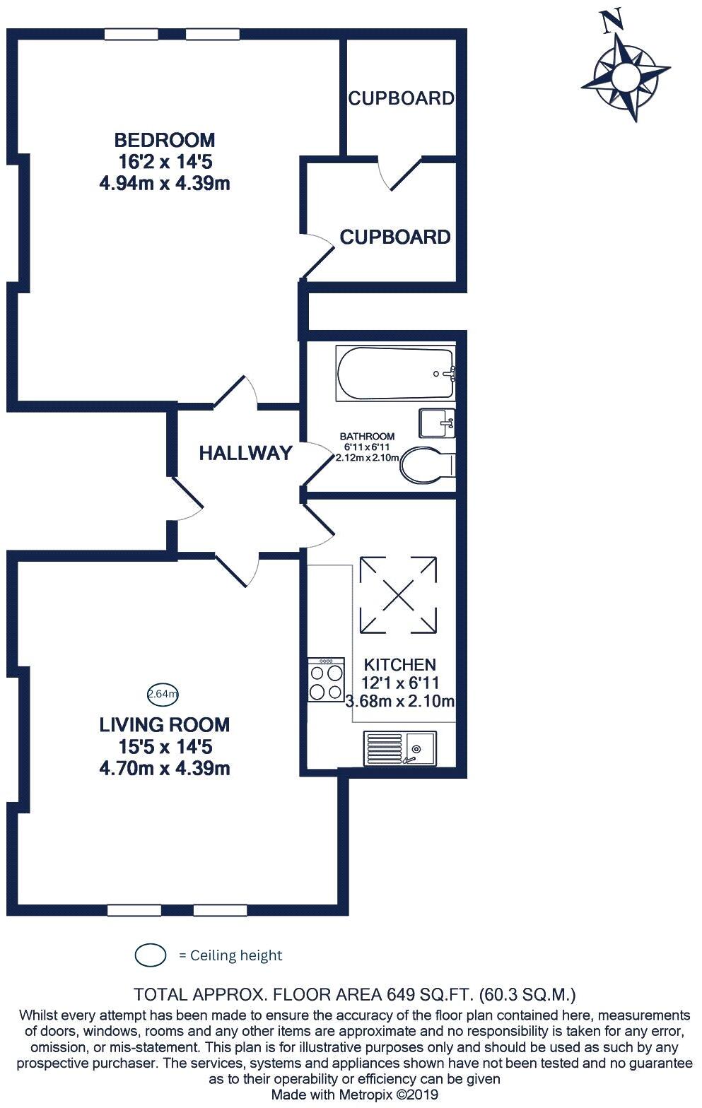 Minster Road, Cricklewood, NW2 floorplan