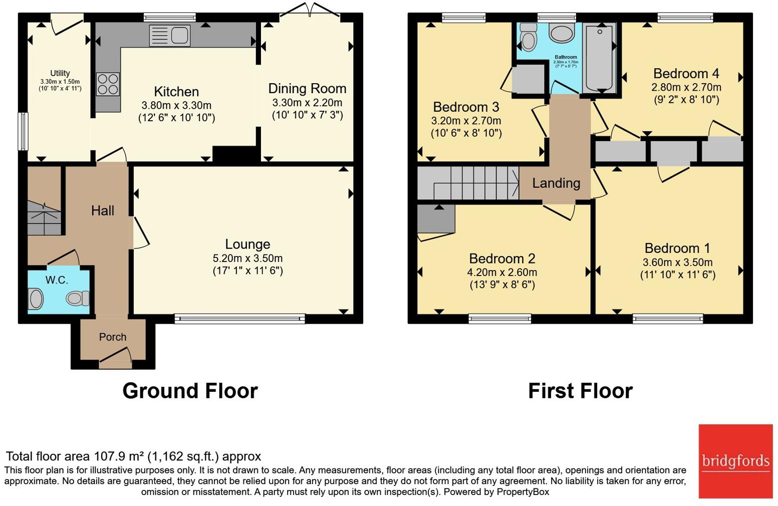 Gray Avenue, DURHAM, County Durham, DH1 floorplan