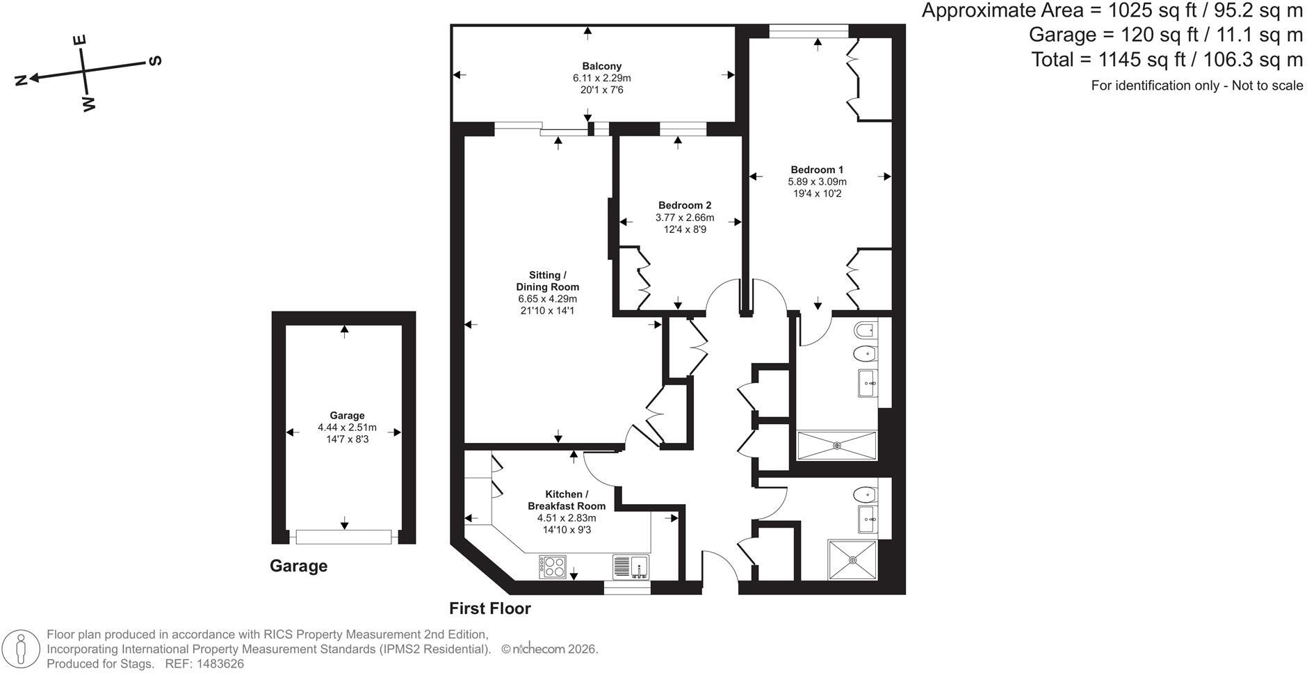 Cliff Road, Budleigh Salterton floorplan