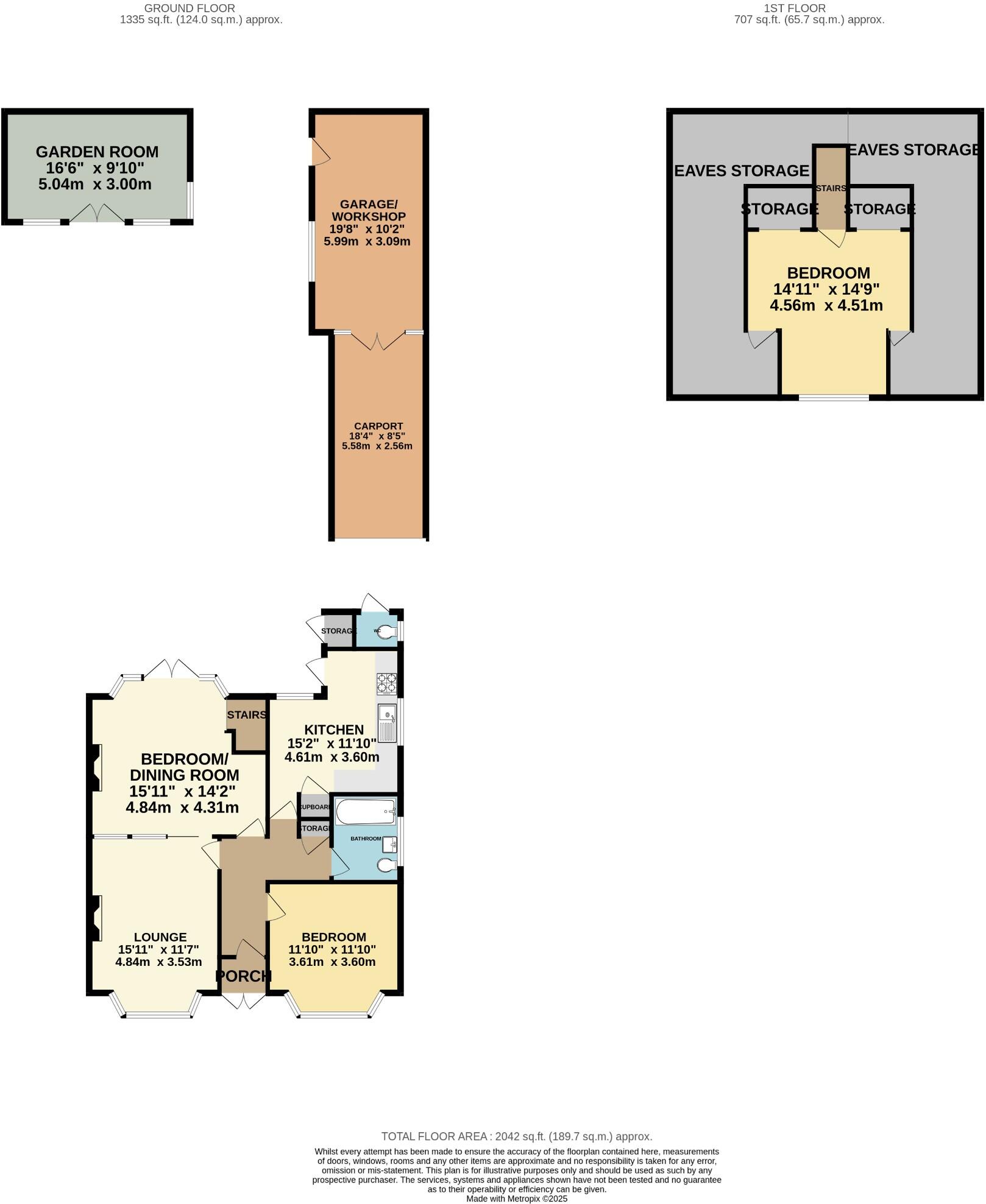 King George V Drive West, Heath, CF14 floorplan