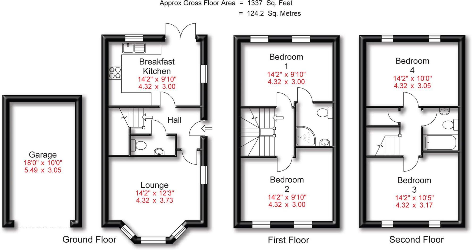 Elmlea, Altrincham, WA15 floorplan