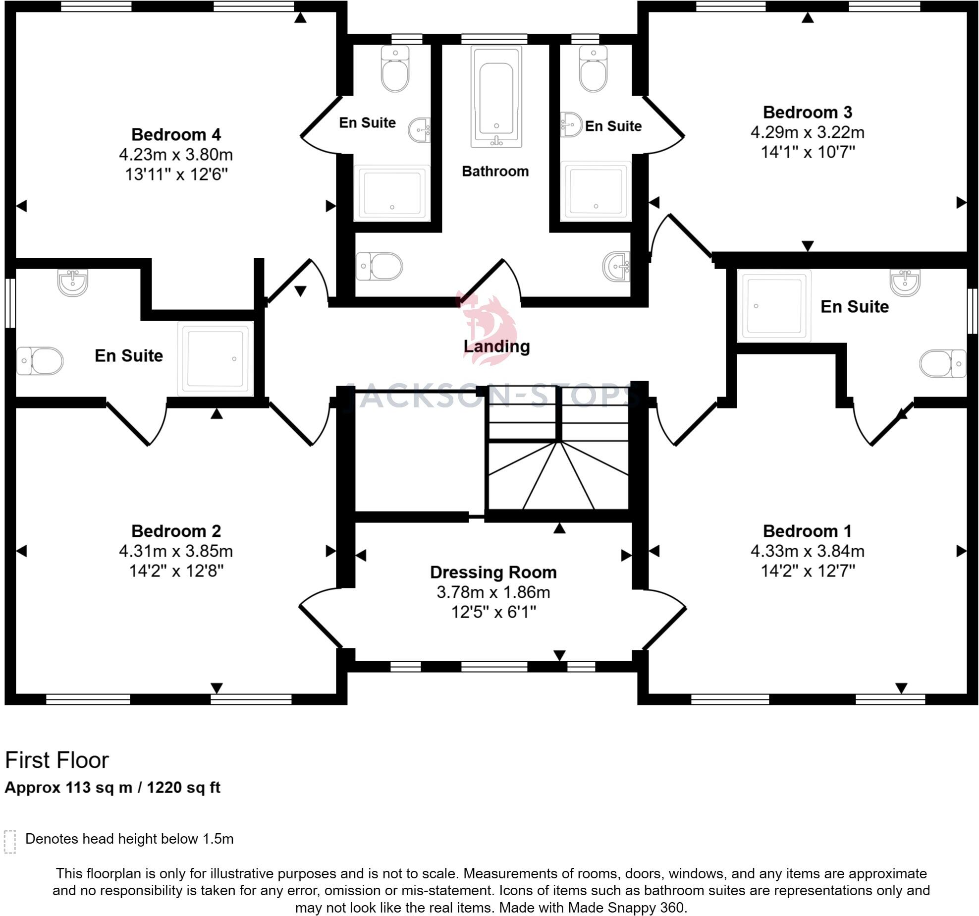Millway, Hale Barns, WA15 floorplan