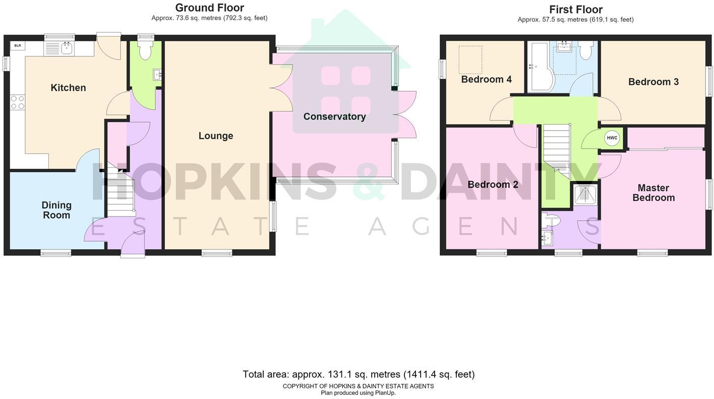Pine Tree Close, Burntwood floorplan