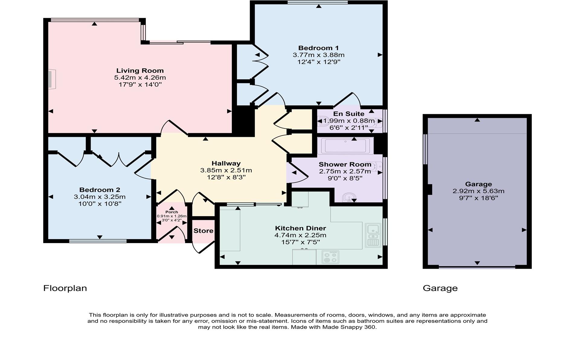 Headbourne Worthy floorplan