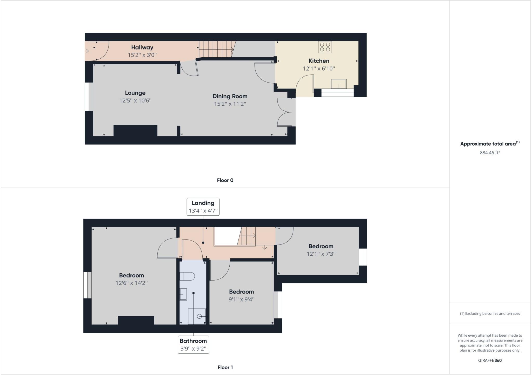 Darlington Street East, Wigan, WN1 floorplan