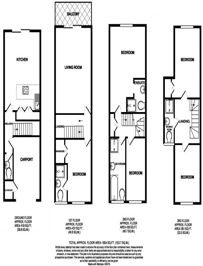 Sennen Place, Port Solent, Portsmouth floorplan