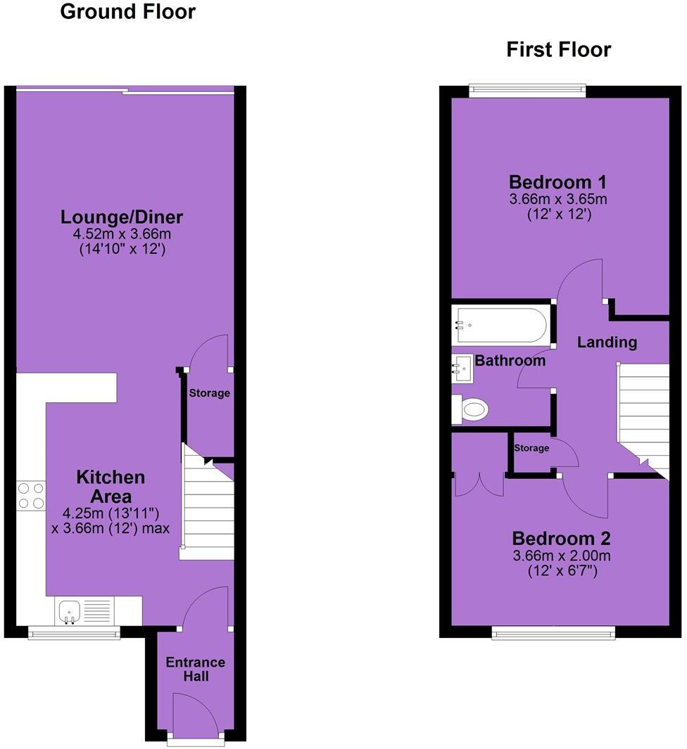 Edge Lane, Chorlton floorplan