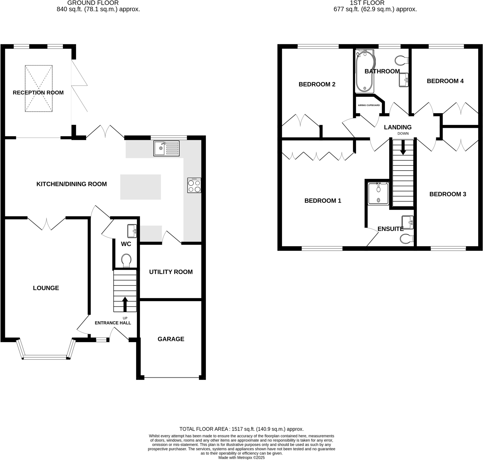 Hawthorn Road, Tolleshunt Knights floorplan